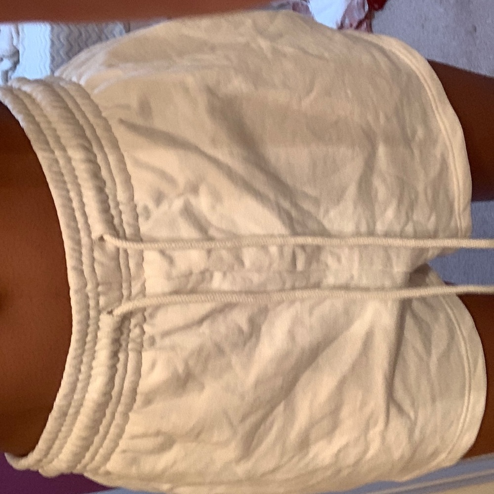 Sweat shorts white pockets